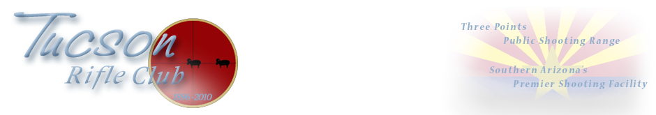 Tucson Rifle Club Script Logo in Brush 445BT, Flag eagle